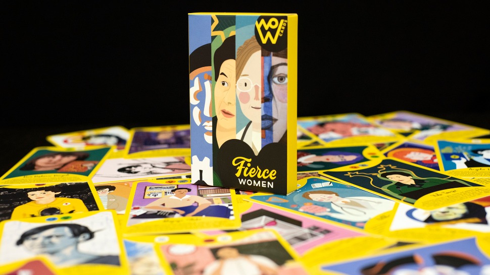 Naša poznata društvena igra Fierce Women proširena je sa 30 novih karata