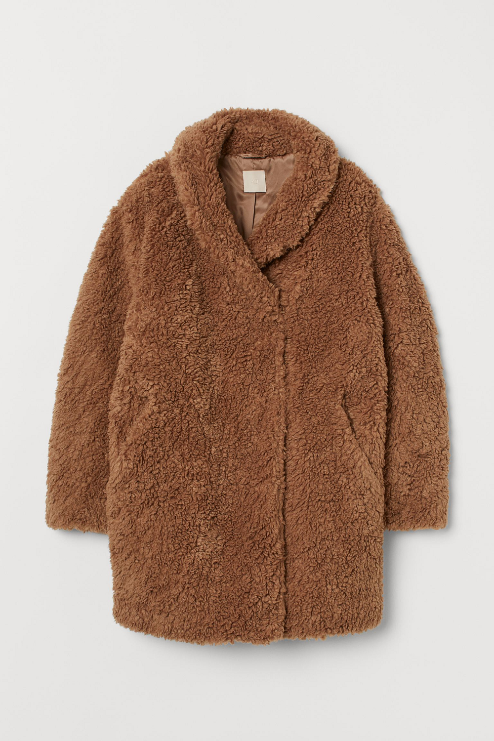 H&M smeđi kaput zima 2020.