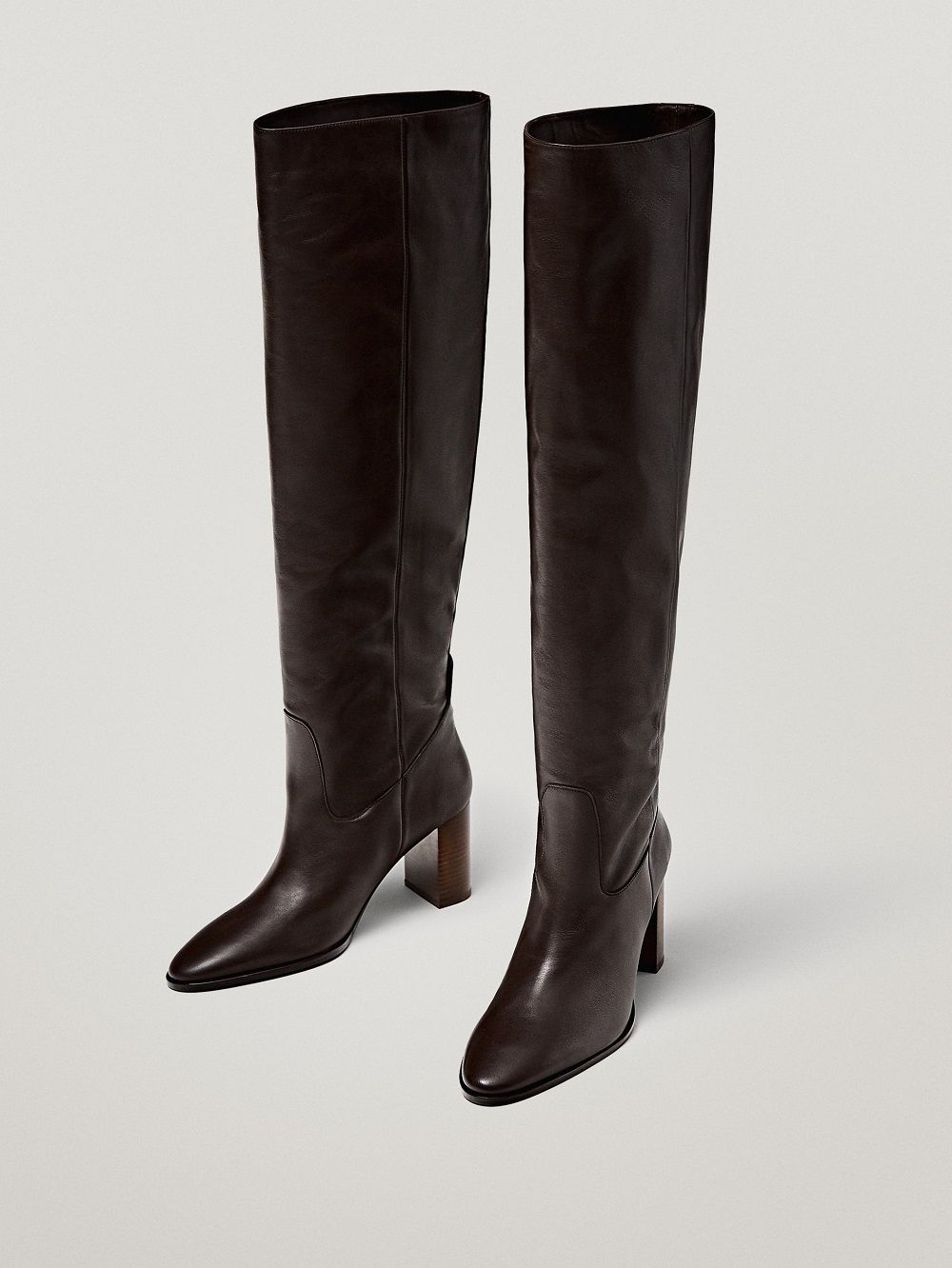 Massimo Dutti kožne čizme zima 2020.