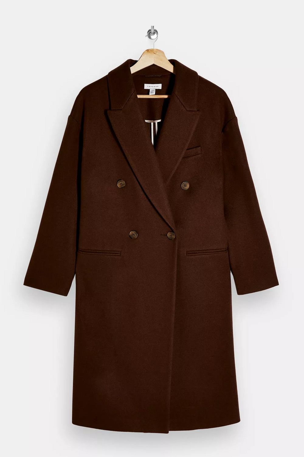 Topshop smeđi kaput zima 2020.
