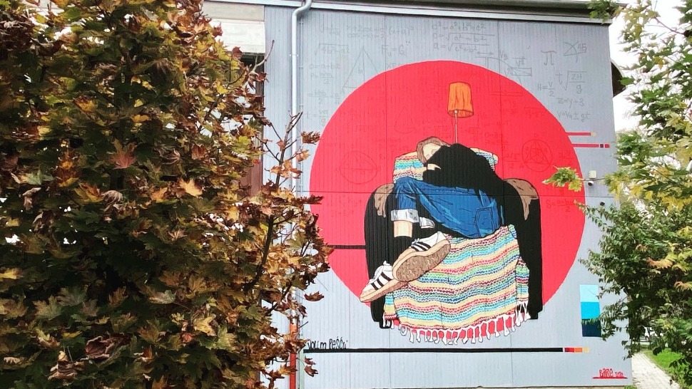 Journal man: “Djevojka koja sanja” novi je mural na zagrebačkoj Volovčici