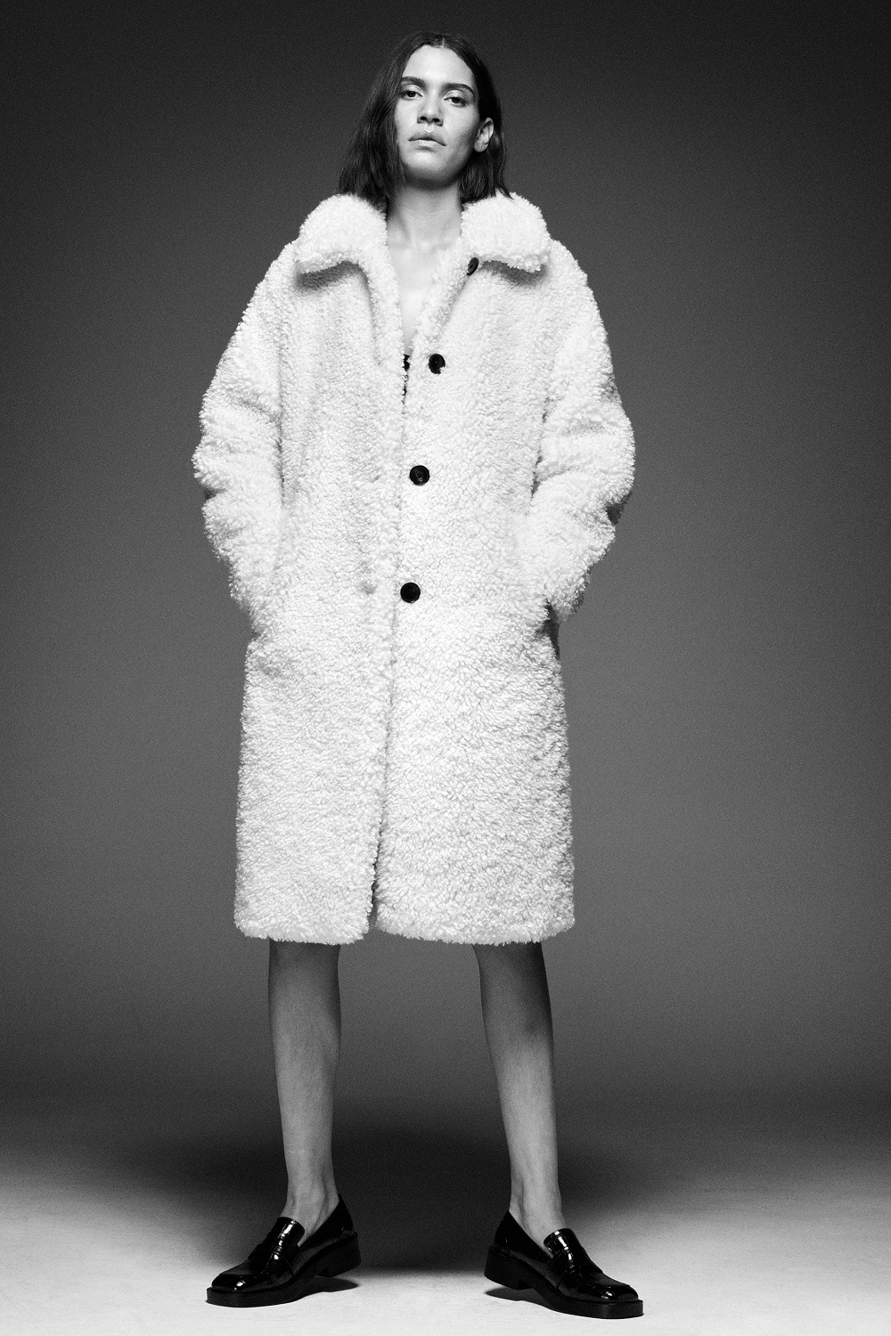 Zara teddy kaput zima 2020.
