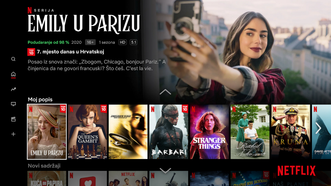 Netflix na hrvatskom jeziku
