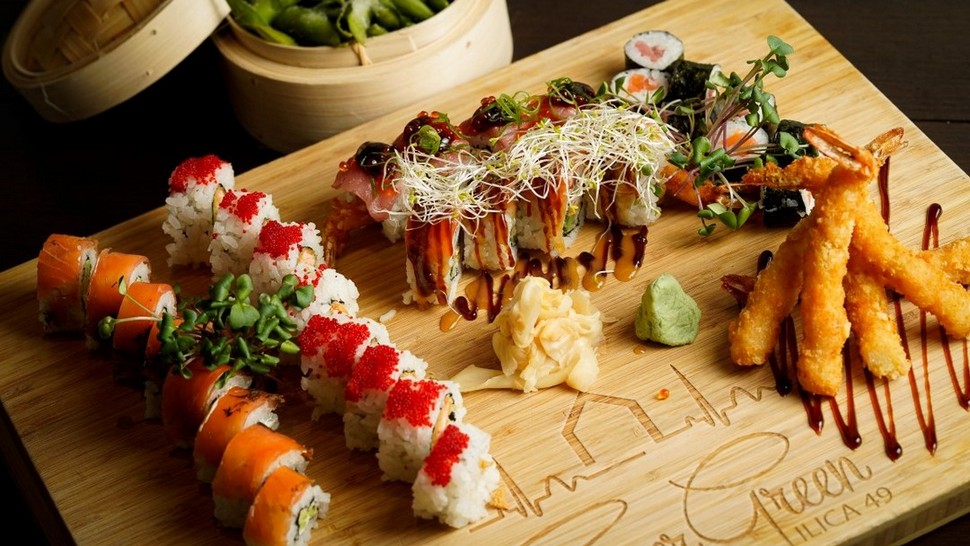 Evergreen sushi bar ima sve potrebno za najslasniji kućni blagdanski party