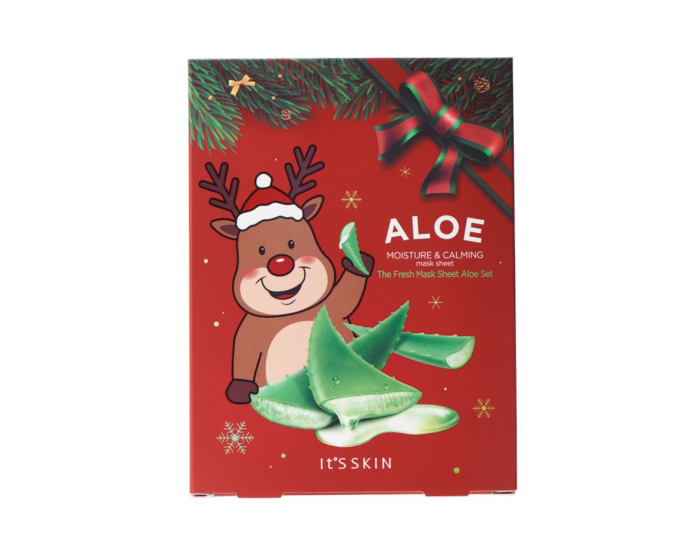 Shopping vodič Božić 2020. budget friendly pokloni It's Skin Aloe Mask Holiday Set (Lily Beauty)