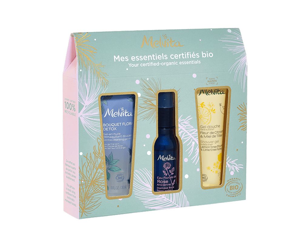Shopping vodič Božić 2020. budget friendly pokloni Melvita Poklon set Organski početak
