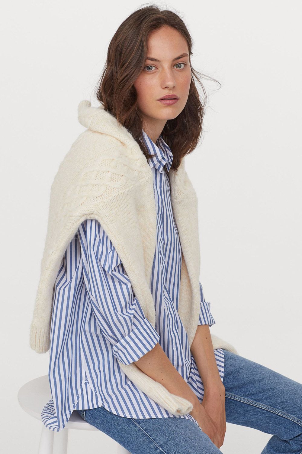 H&M oversized košulja 2021.