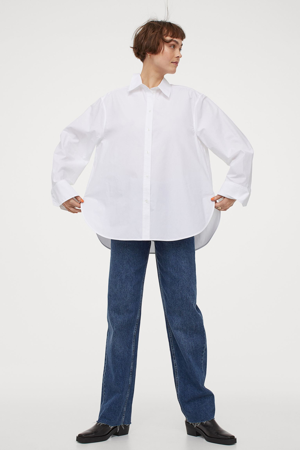 H&M oversized košulja 2021.