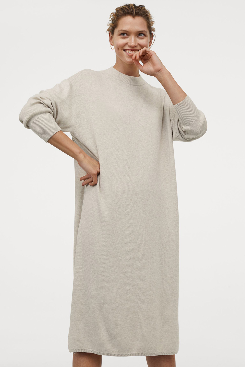 H&M pulover haljina 2021.