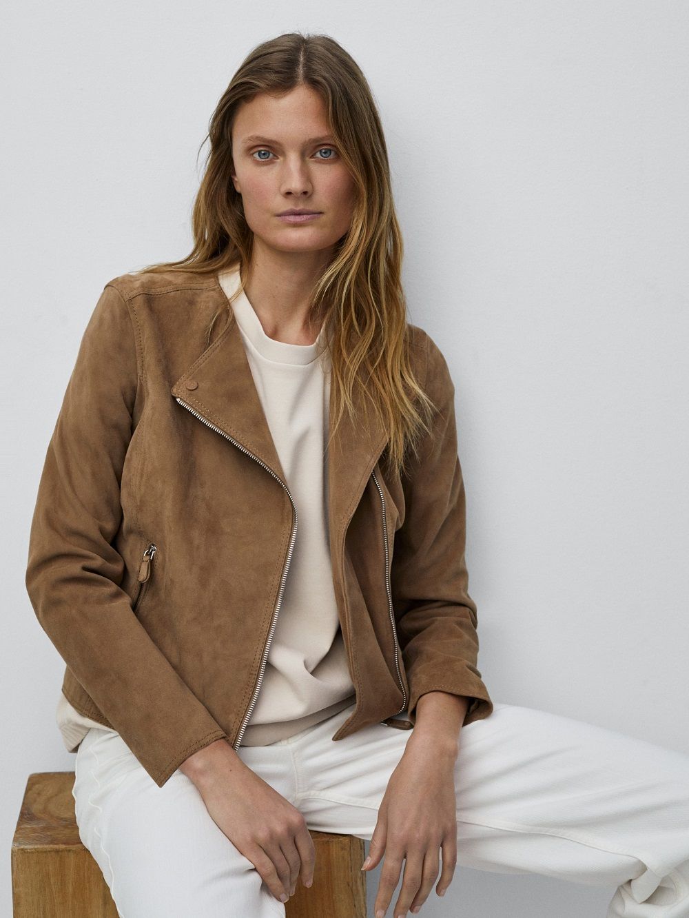 Massimo Dutti kožna jakna proljeće 2021.