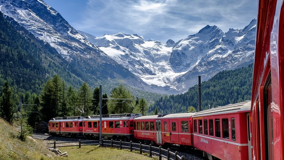 Najljepše europske rute za putovanja vlakom
