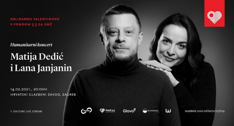 humanitarni koncert Matije Dedića i Lane Janjanin cover