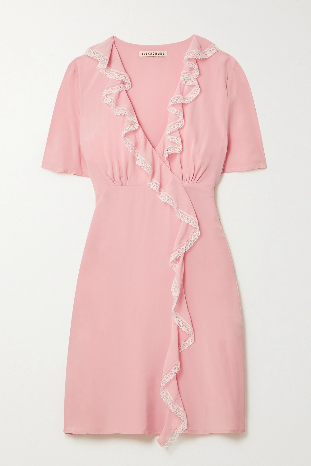 ALEXACHUNG haljina ružičasta boja proljeće 2021.