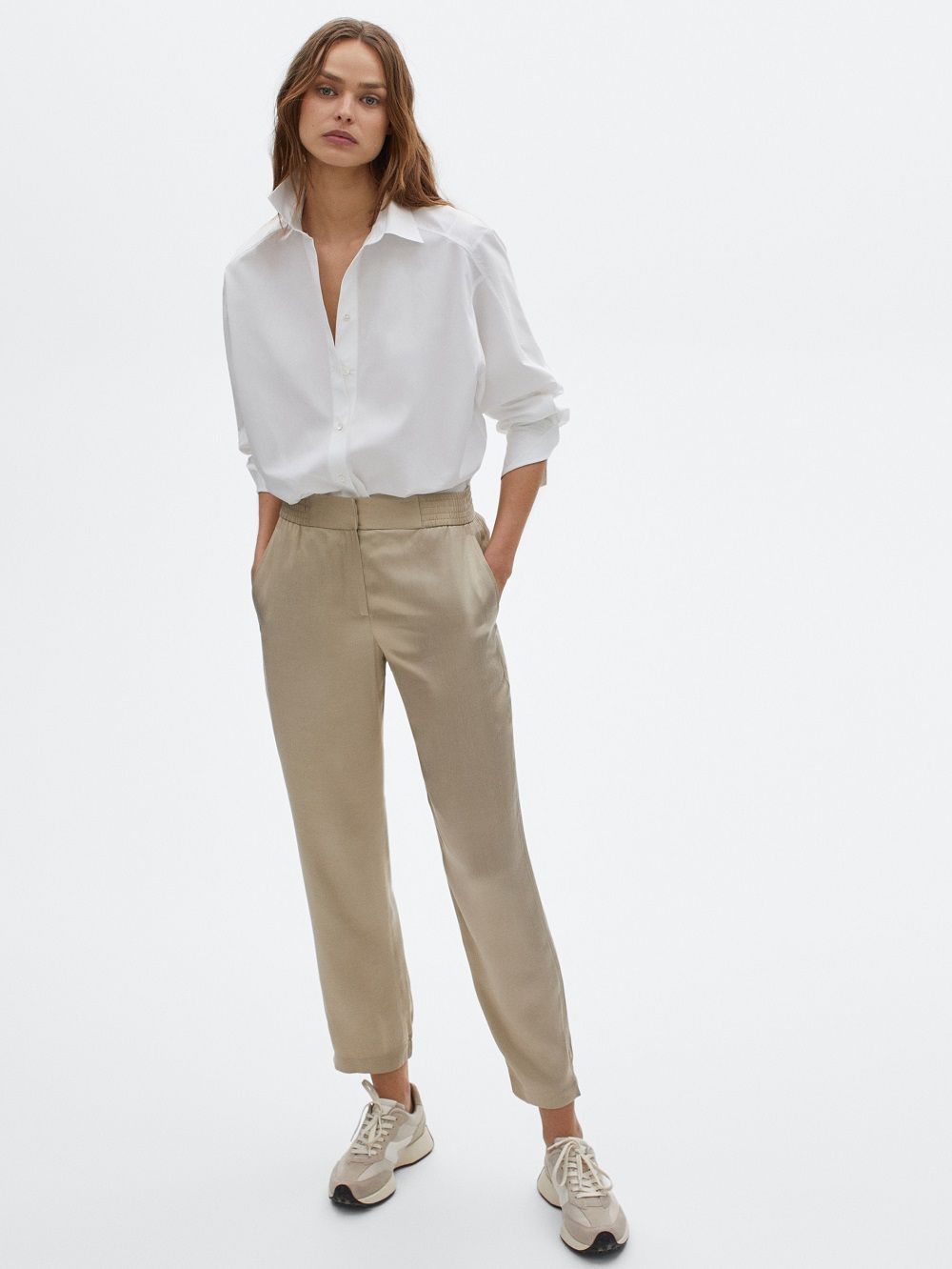 Massimo Dutti udobne hlače proljeće 2021. 