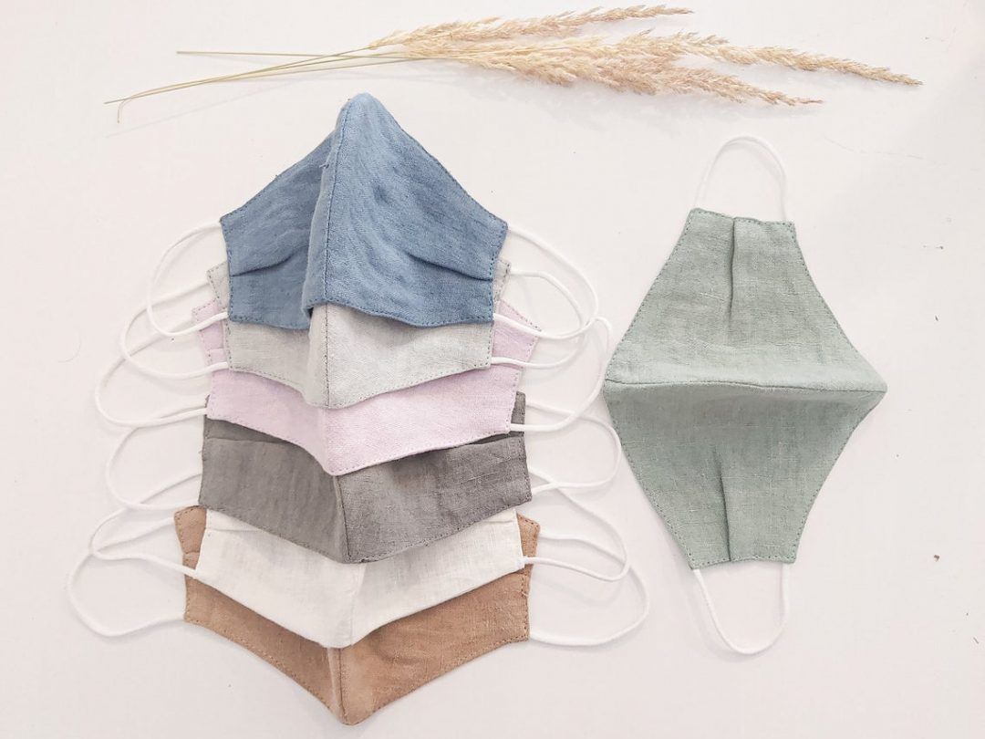 Etsy zaštitne maske od pamuka i lana proljeće ljeto 2021.