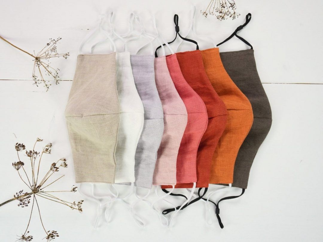 Etsy zaštitne maske od pamuka i lana proljeće ljeto 2021.