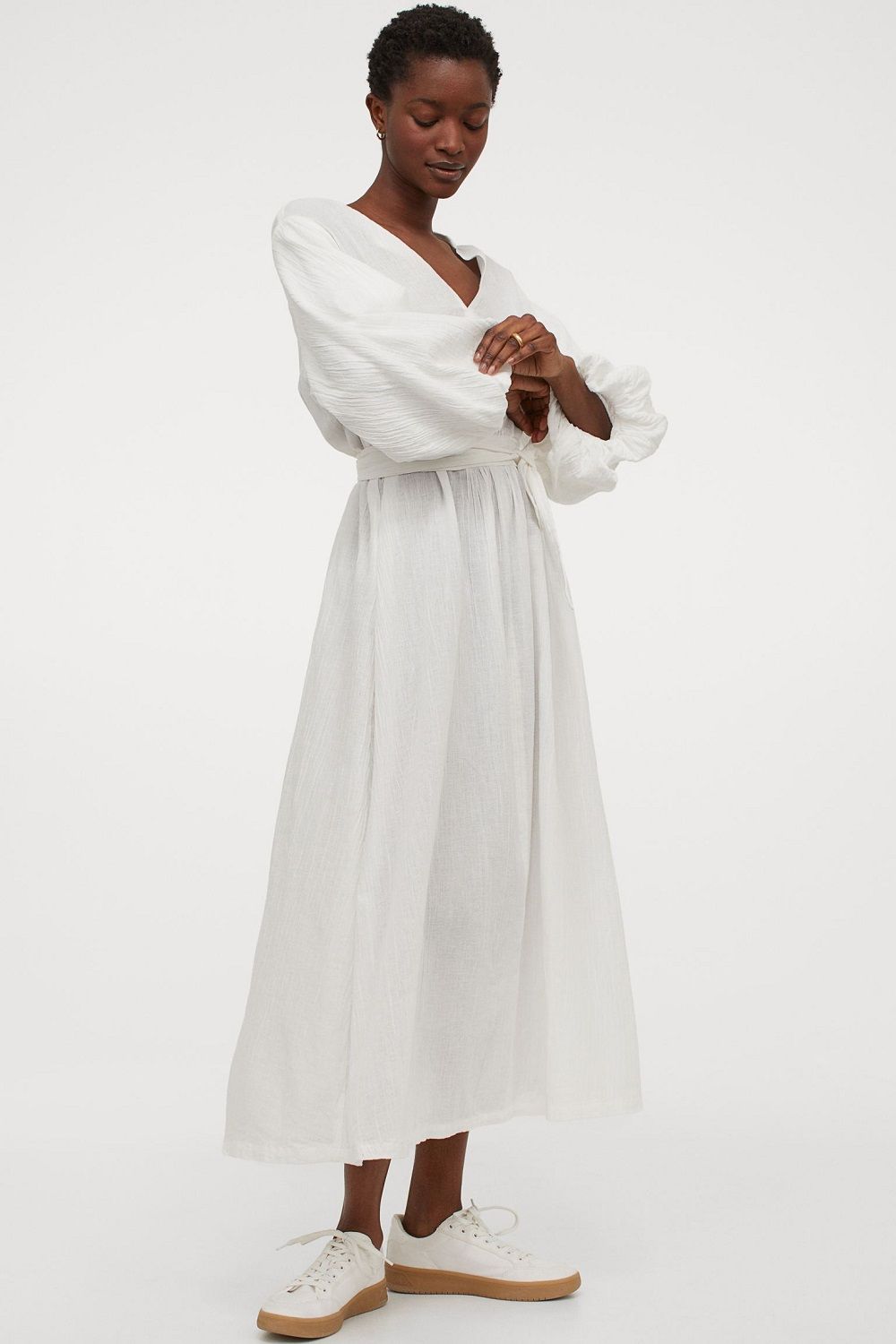 H&M midi haljina proljeće/ljeto 2021.  