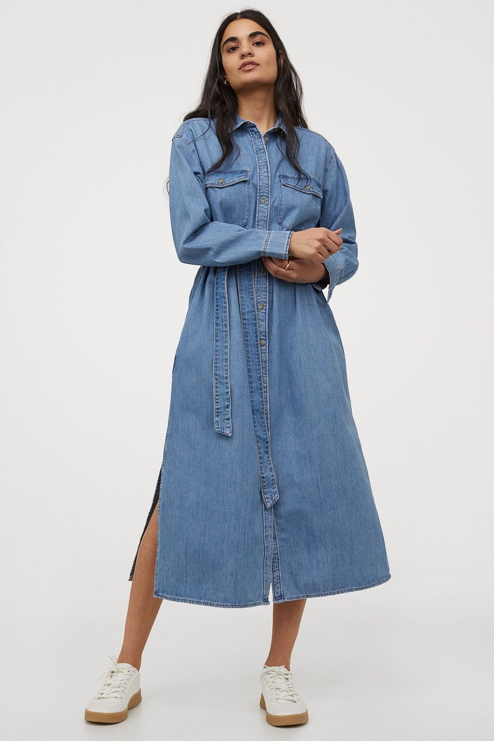 H&M midi haljina proljeće/ljeto 2021.  