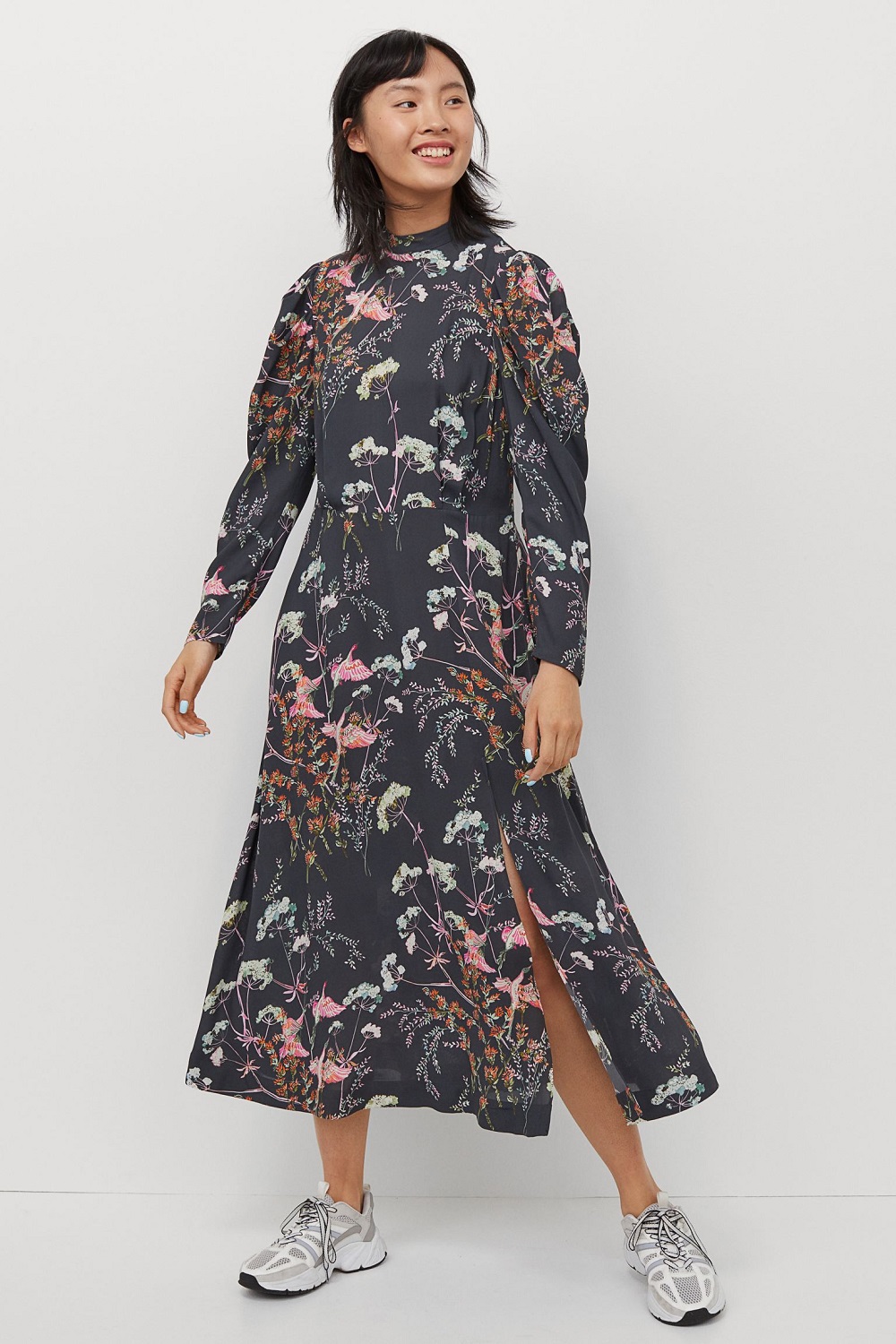 H&M midi haljina proljeće/ljeto 2021.  