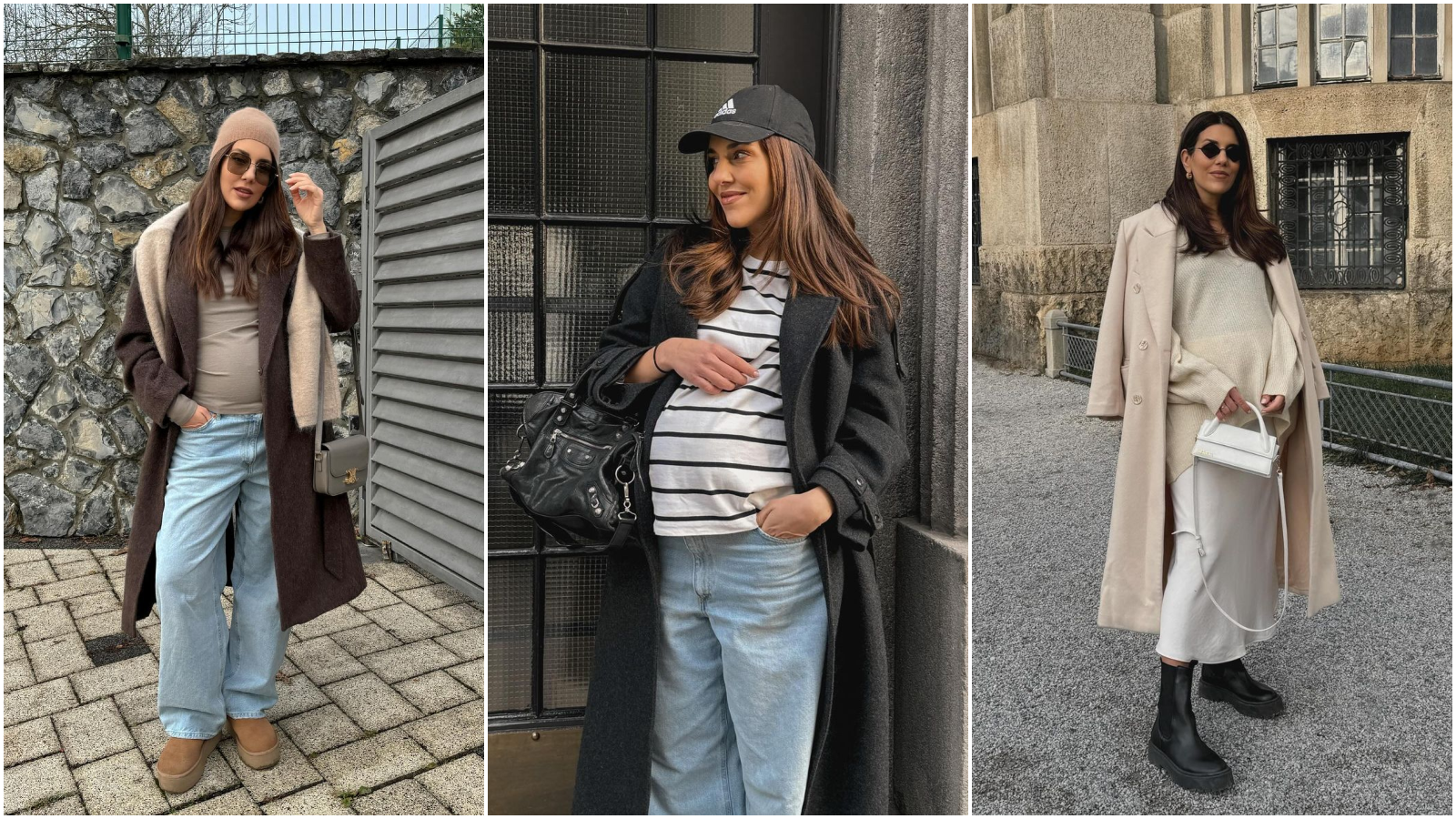 Trudnički stil: Influencerica Jelena Marinović kao inspiracija za stylish i udobne zimske outfite