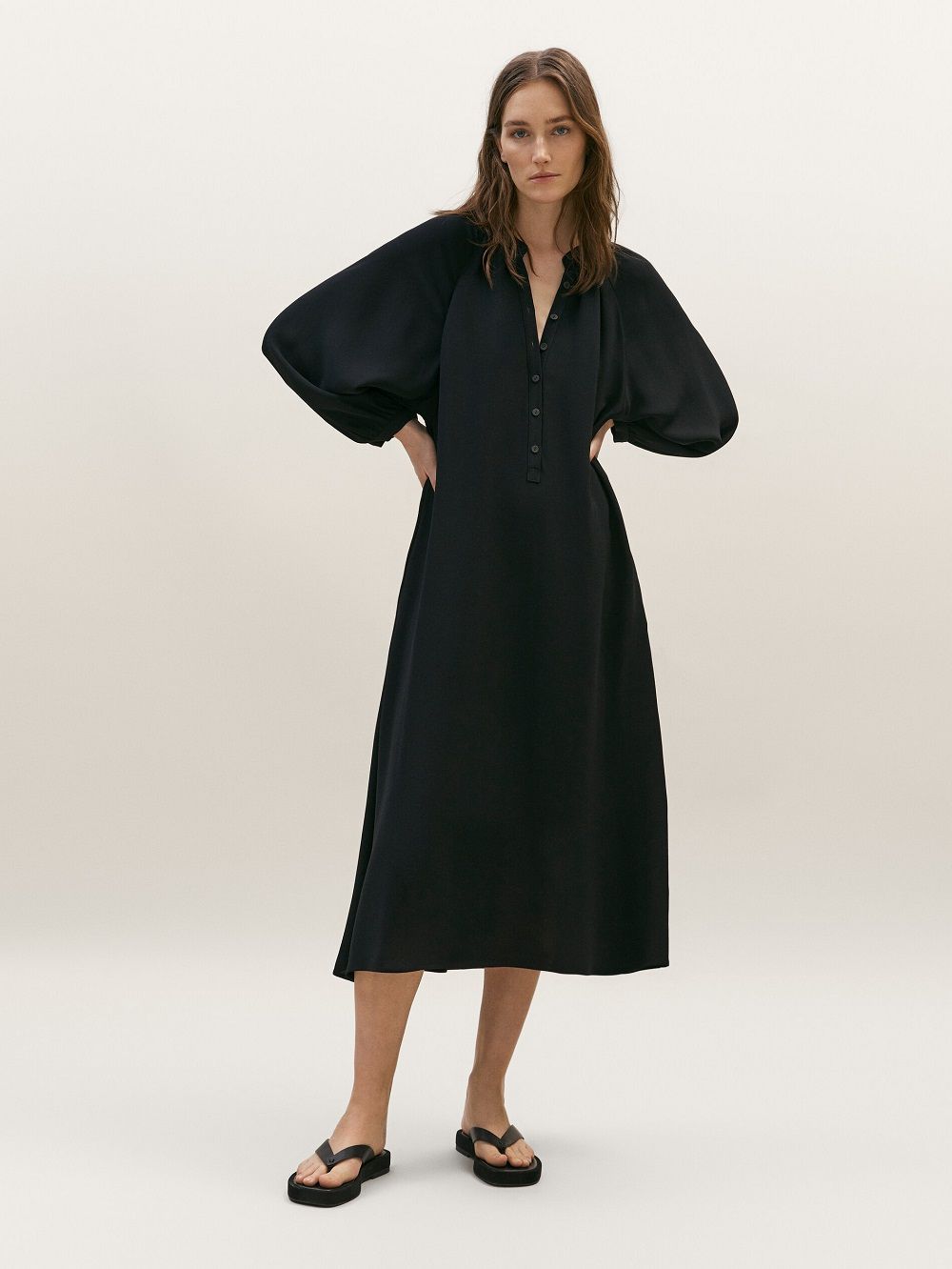 Massimo Dutti midi haljina proljeće/ljeto 2021.  
