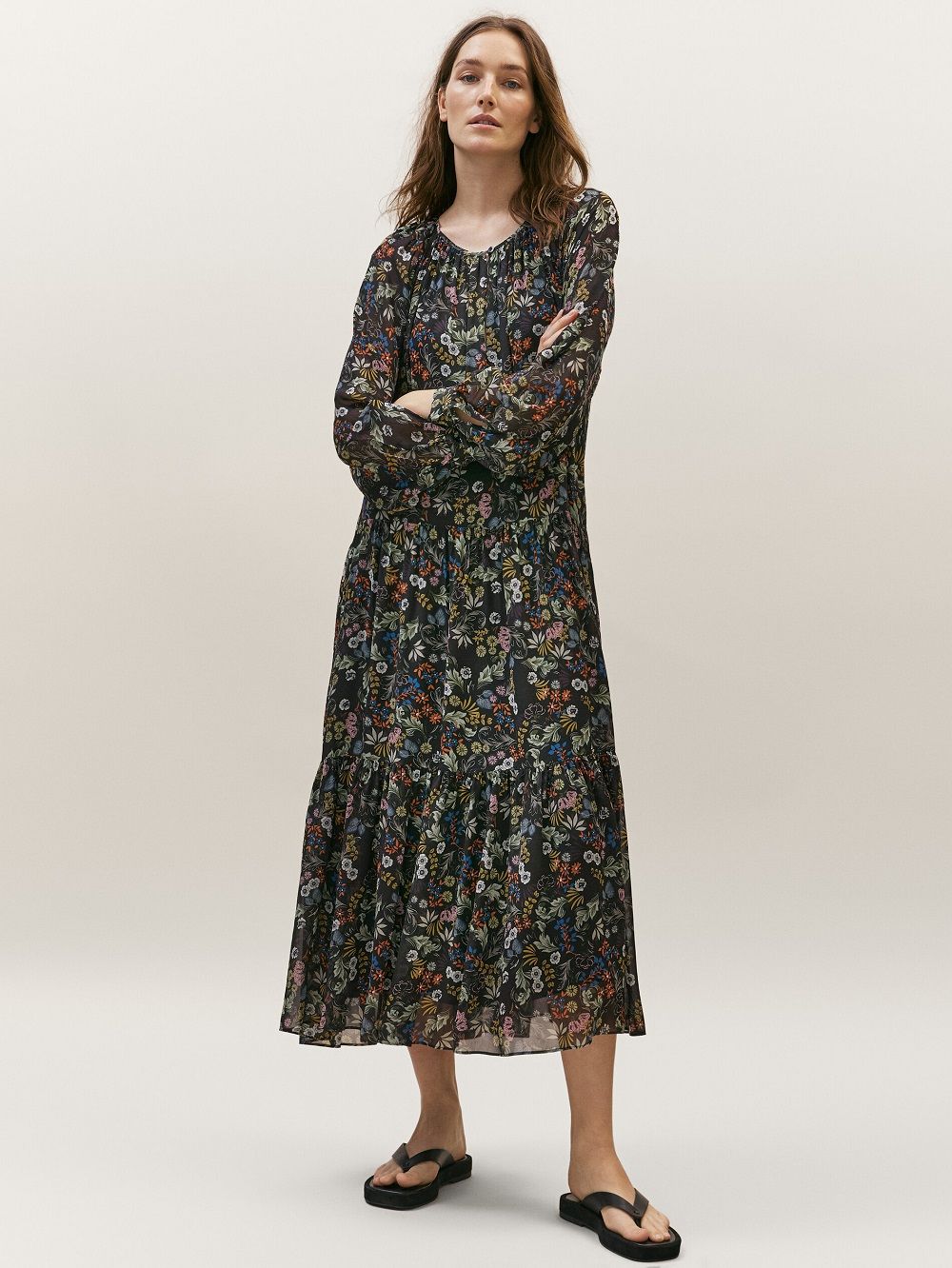 Massimo Dutti midi haljina proljeće/ljeto 2021.  