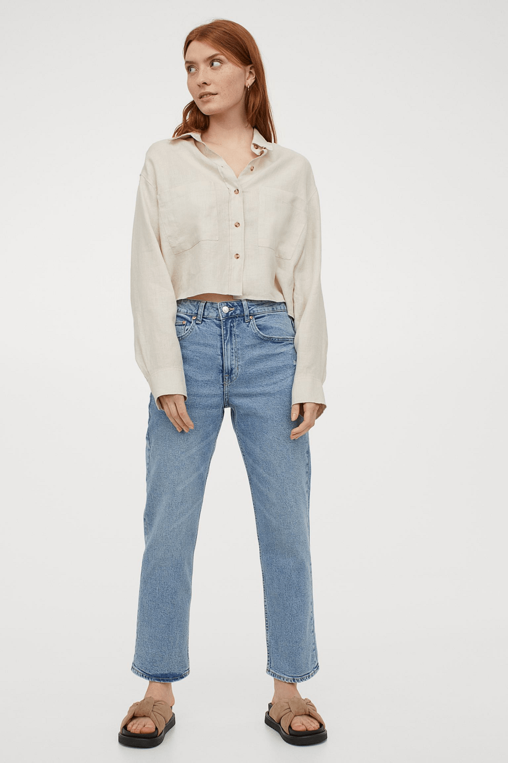 H&M cropped traperice proljeće ljeto 2021. 