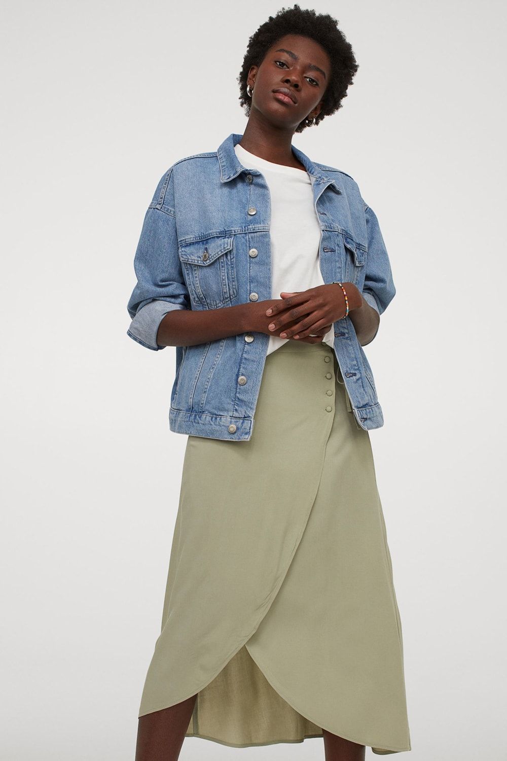 H&M midi suknje za proljeće/ljeto 2021.