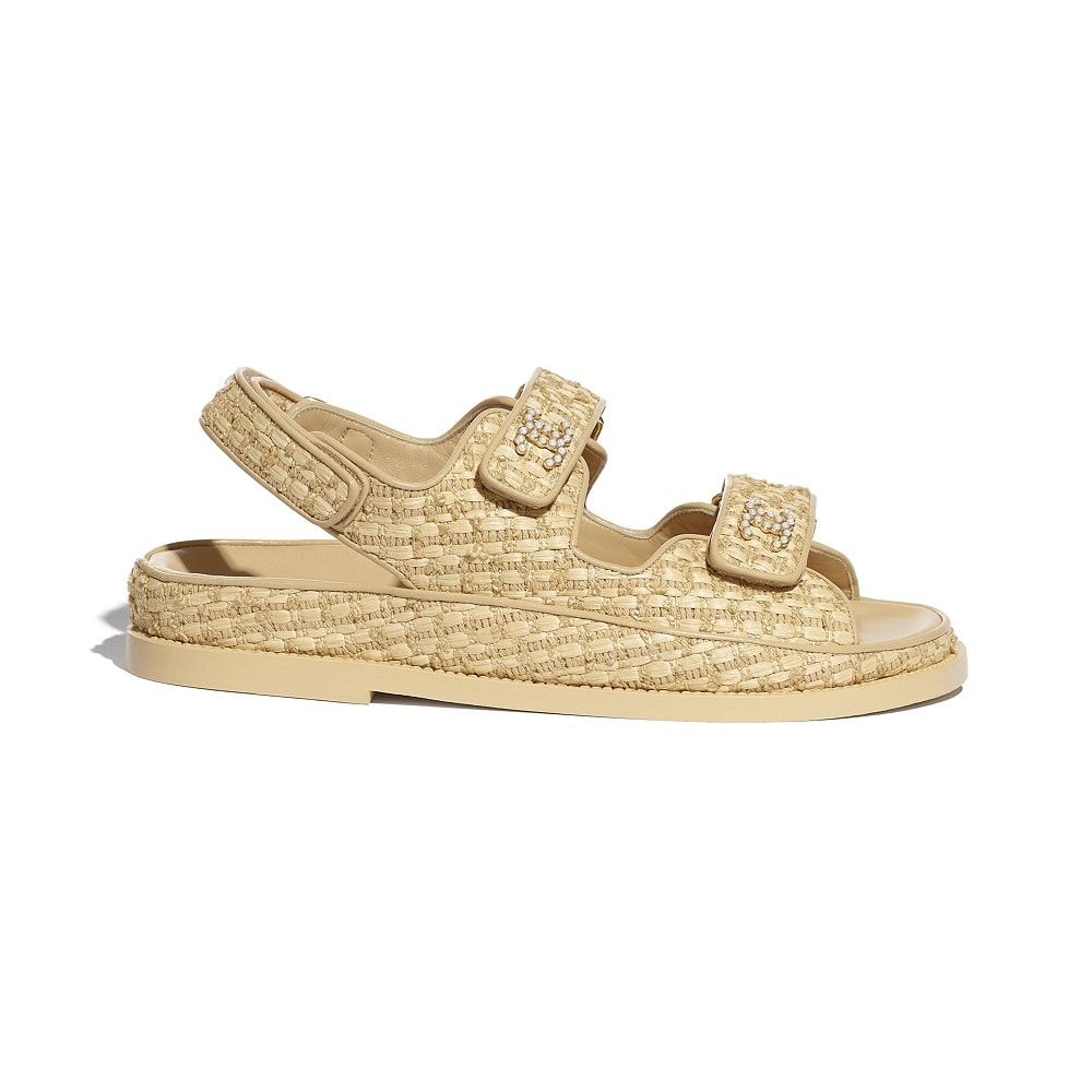 High end vs. high street: Chanel sandale 2021.