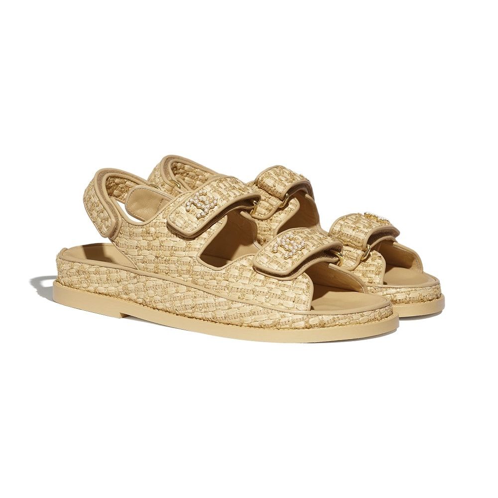 High end vs. high street: Chanel sandale 2021.