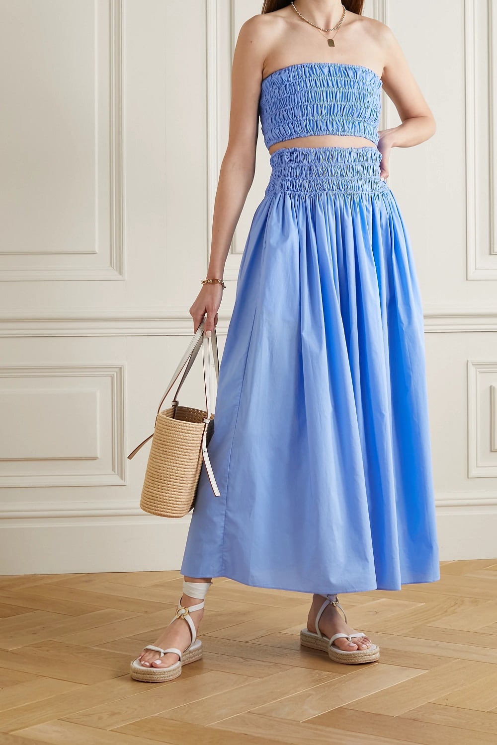 Matteau plava boja odjevni komadi proljeće ljeto 2021.  