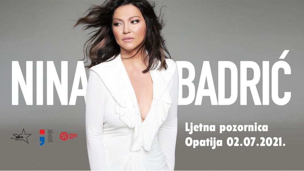 Nina Badrić nastupit će 2. srpnja na Opatijskoj ljetnoj pozornici