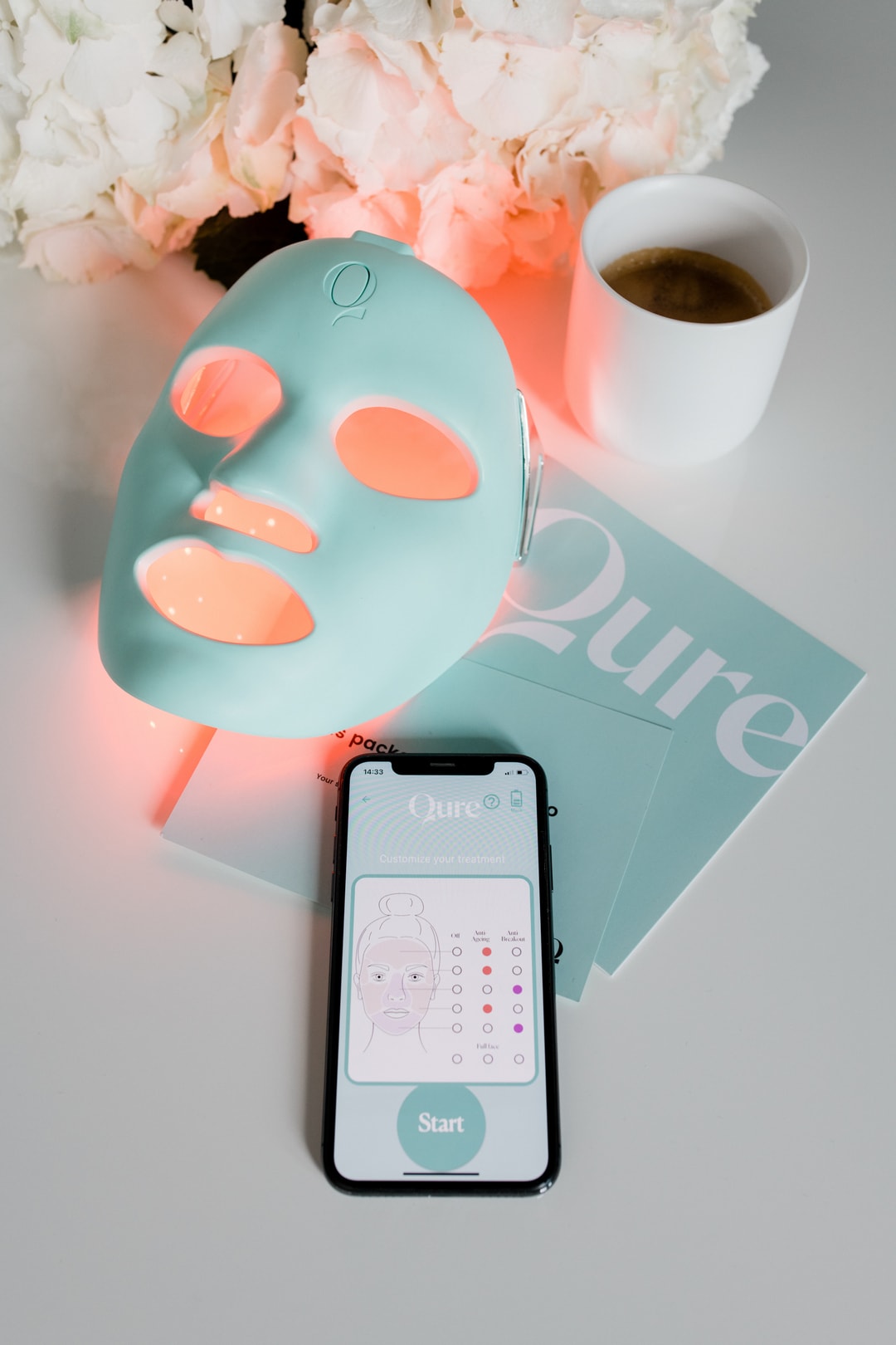 Qure Led Light Therapy Mask