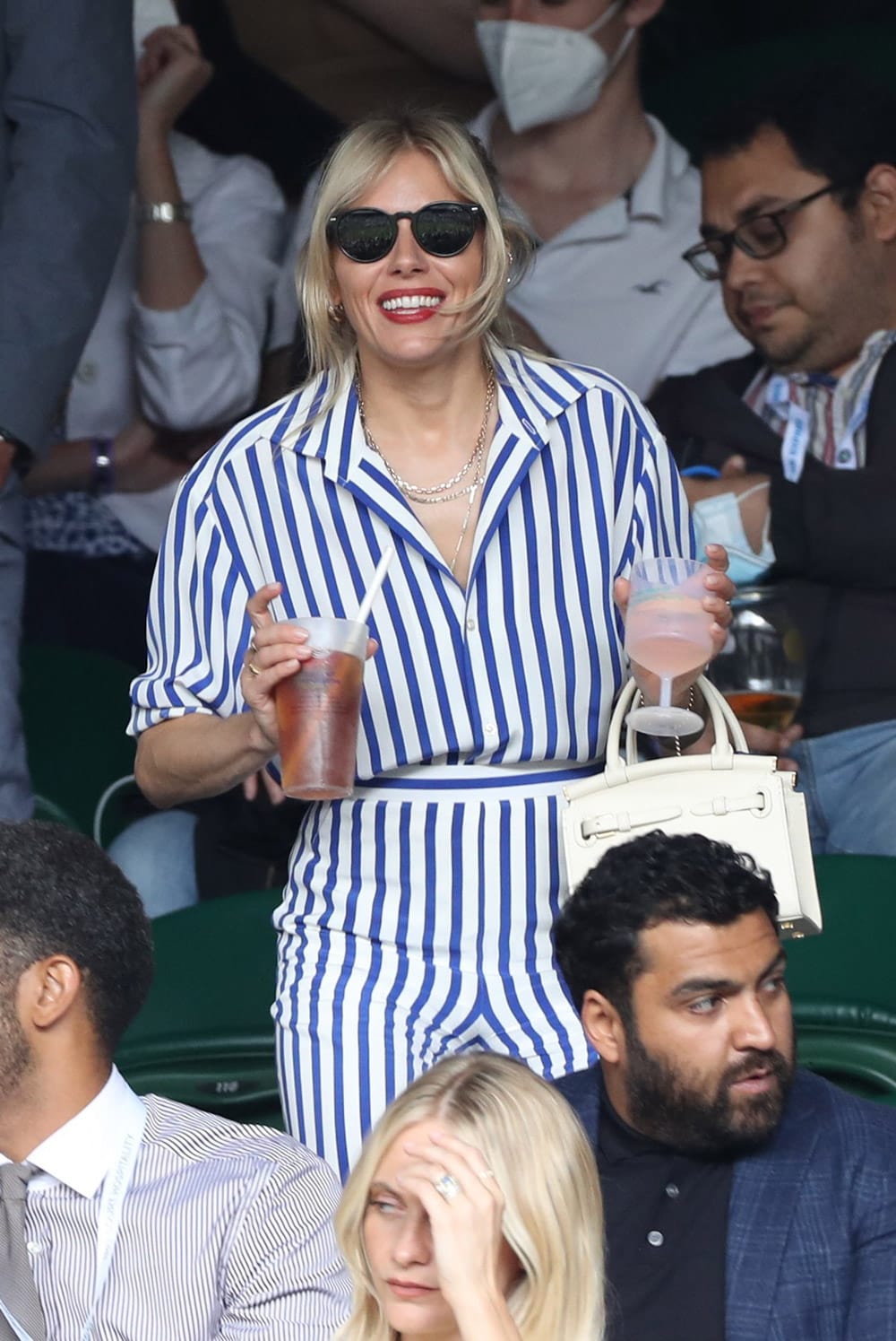 Street style inspiracija: Sienna Miller na Wimbledonu 2021.