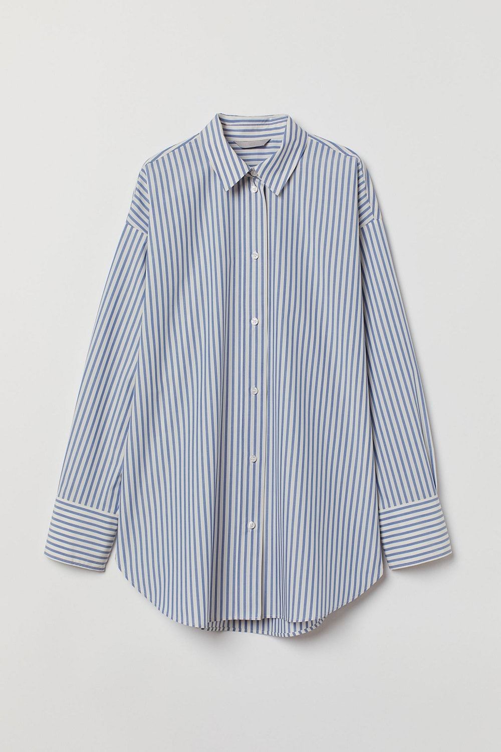 H&M prugasta košulja jesen 2021.