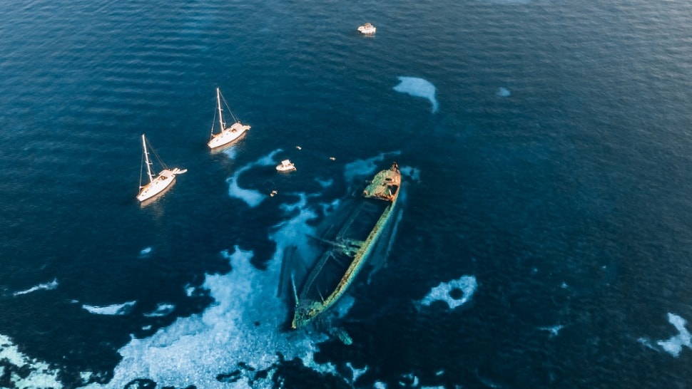 Olupina broda Michelle na Dugom otoku prava je atrakcija za sve avanturiste