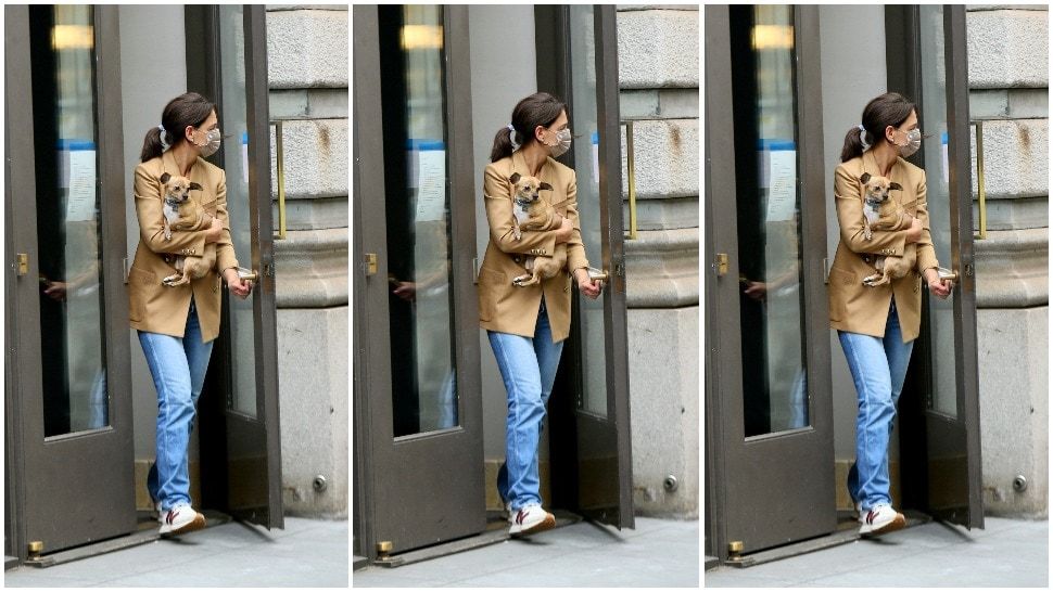 Street style inspiracija: Katie Holmes u omiljenoj jesenskoj kombinaciji