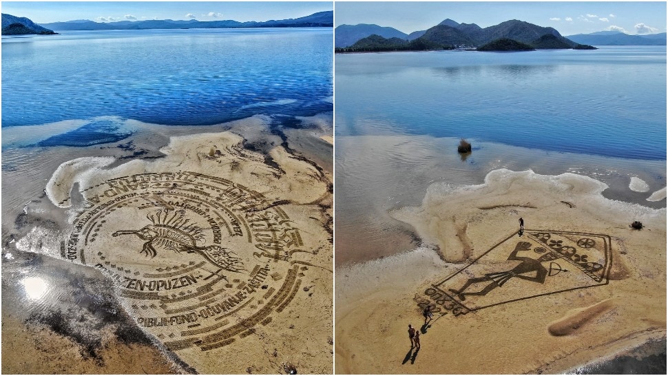 Pogledajte predivne umjetničke radove u pijesku nastale na Ušću Neretve