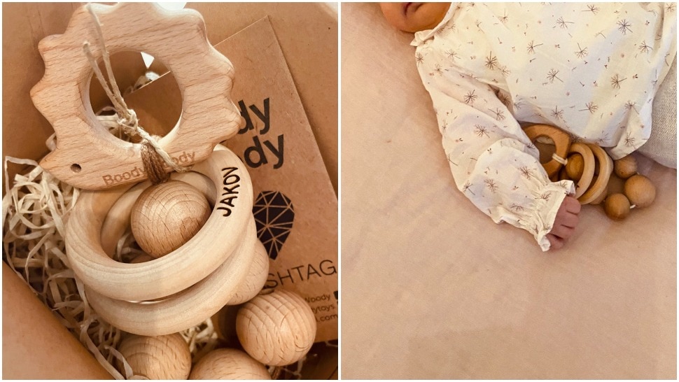 BoodyWoody je hrvatski brend organskih drvenih zvečki za bebe