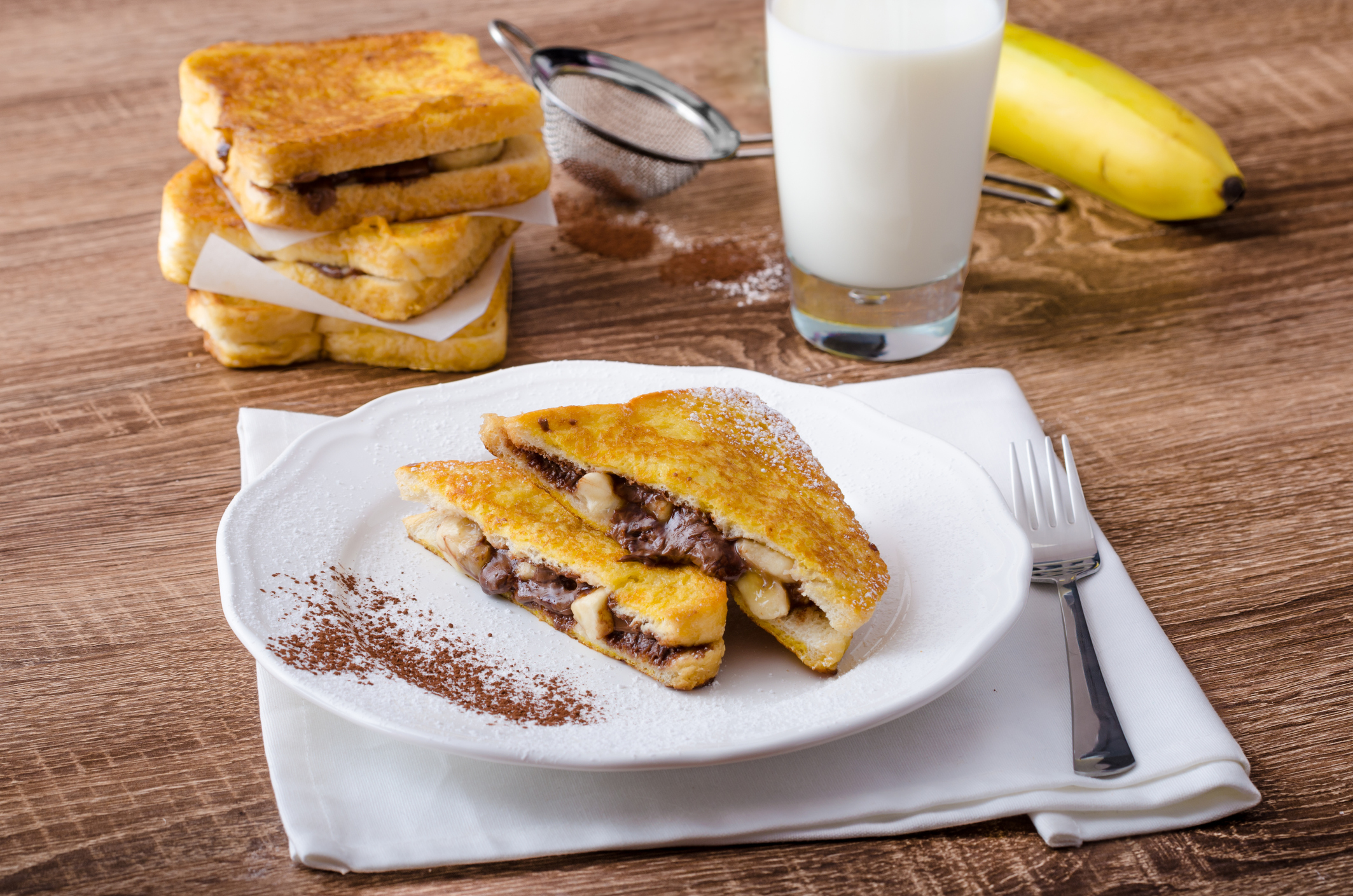 Francuski tost s Nutellom i bananom zvuči kao savršen doručak za kraj tjedna