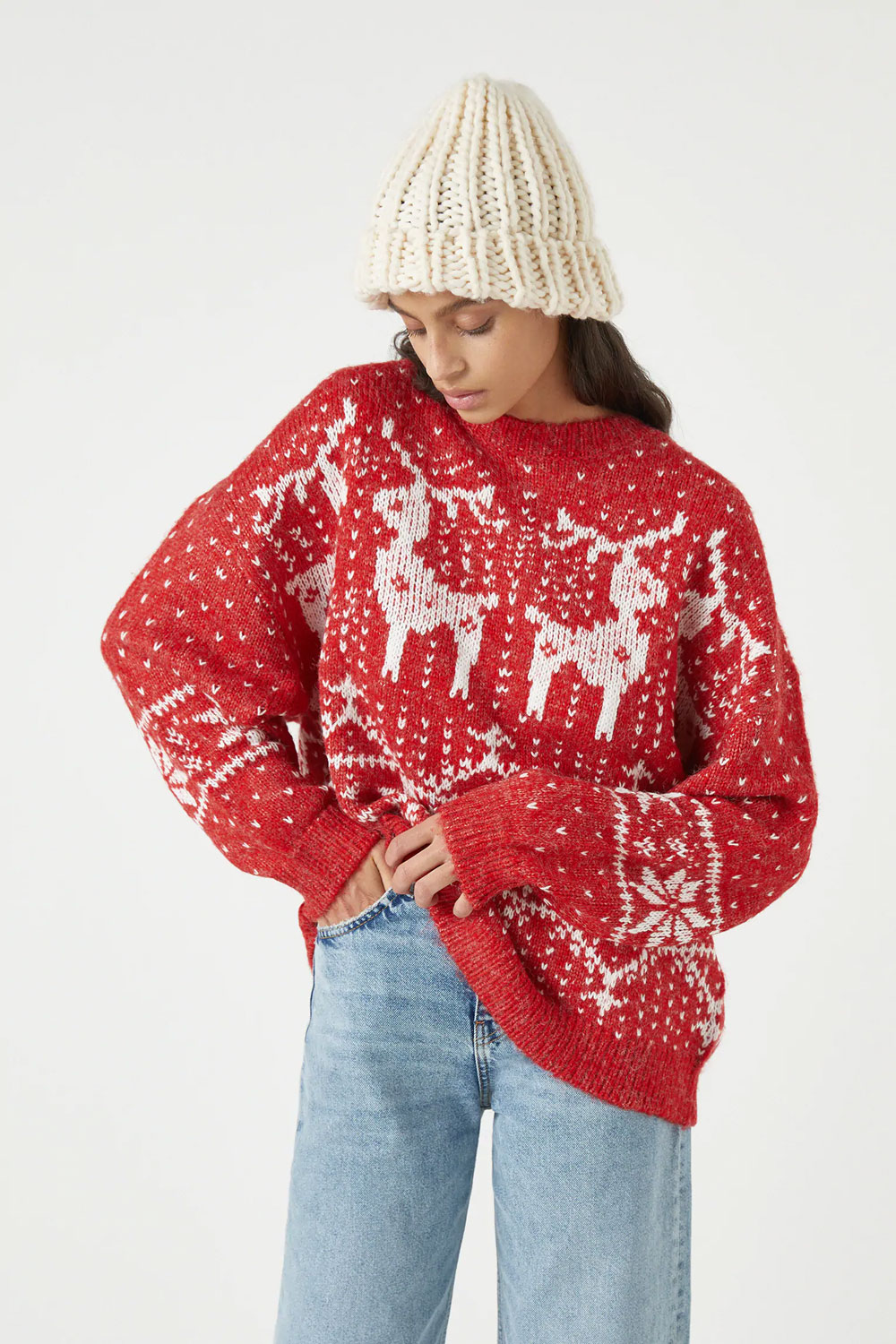 Pull & Bear lijepi božićni puloveri zima 2020. 