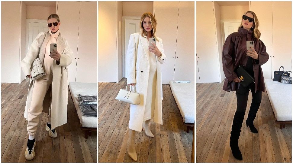 10 savršenih trudničkih kombinacija Rosie Huntington-Whiteley
