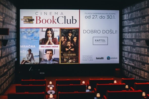 Sinoć započeo novi CineStarov program za sve ljubitelje knjiga i filmova – Cinema Book Club