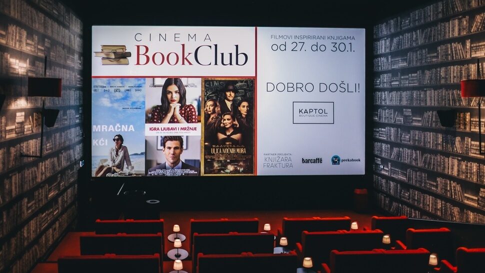 Sinoć započeo novi CineStarov program za sve ljubitelje knjiga i filmova – Cinema Book Club