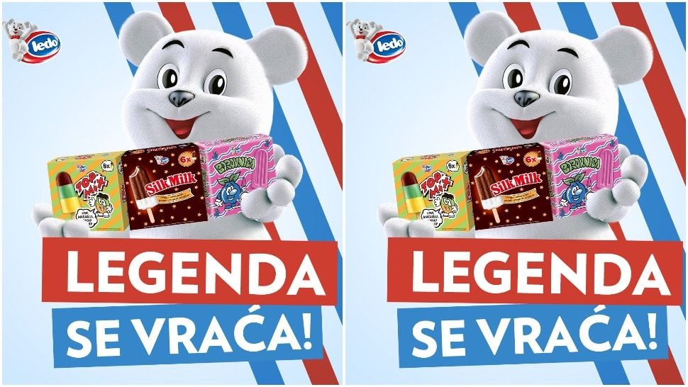 Ledo u prodaju vraća omiljeni Silk Milk sladoled