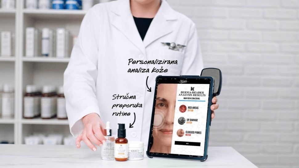 Isprobale smo novi Kiehl’sov Derma-Reader uređaj za analizu kože – evo što nam je otkrio