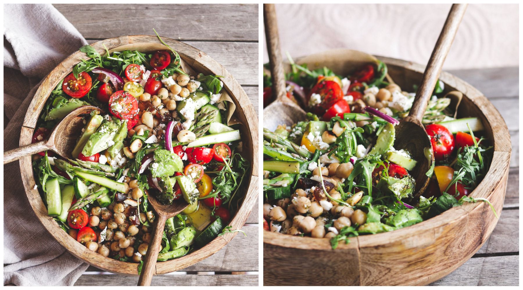 Burbon i borovnice: Mediteranska bogata salata sa slanutkom