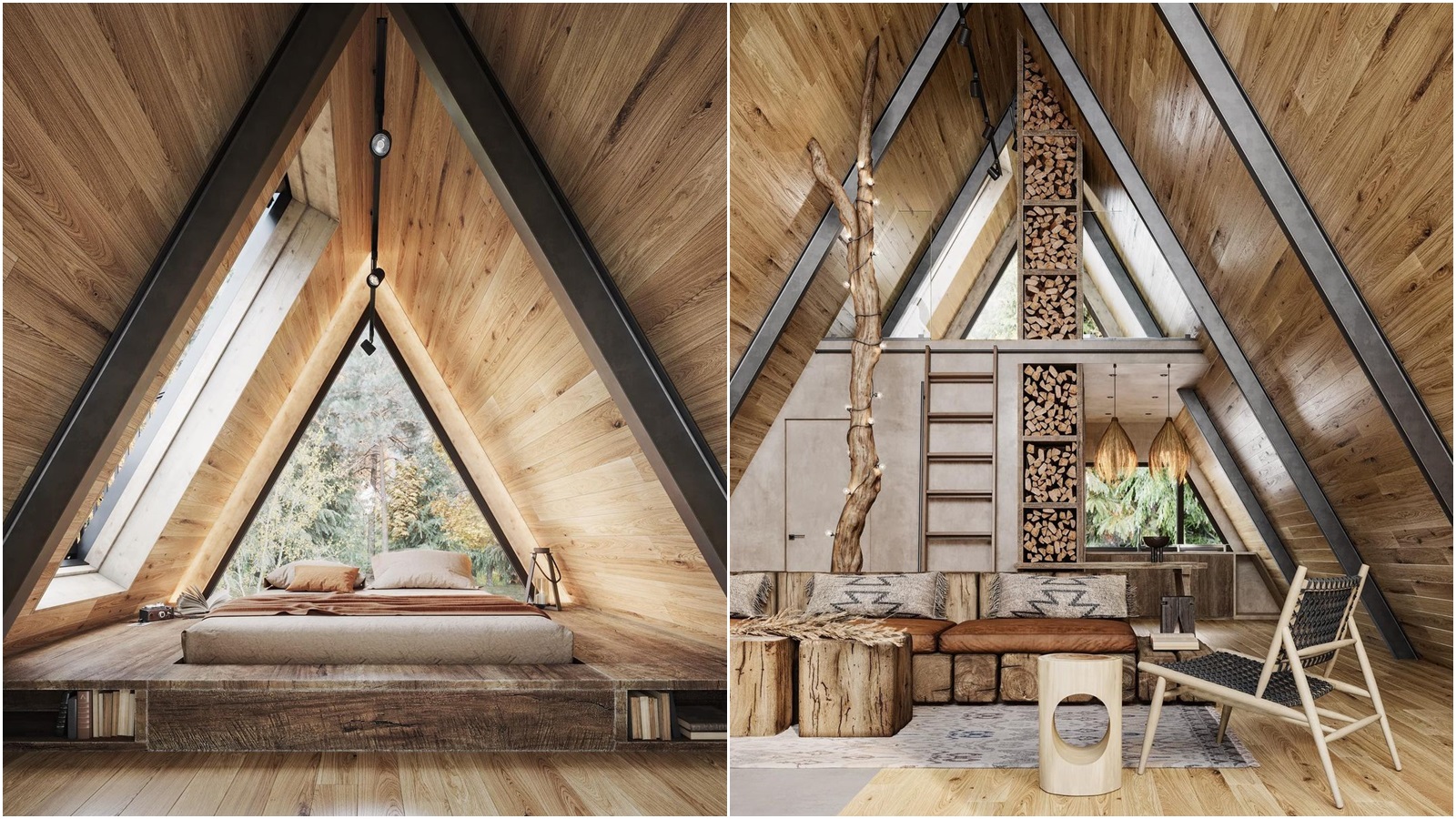 Drvene kućice koje će vas nadahnuti na odmor u prirodi