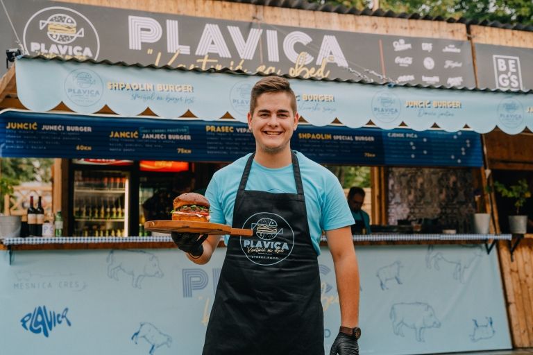 Plavica bar kućica - Shpaolin burger