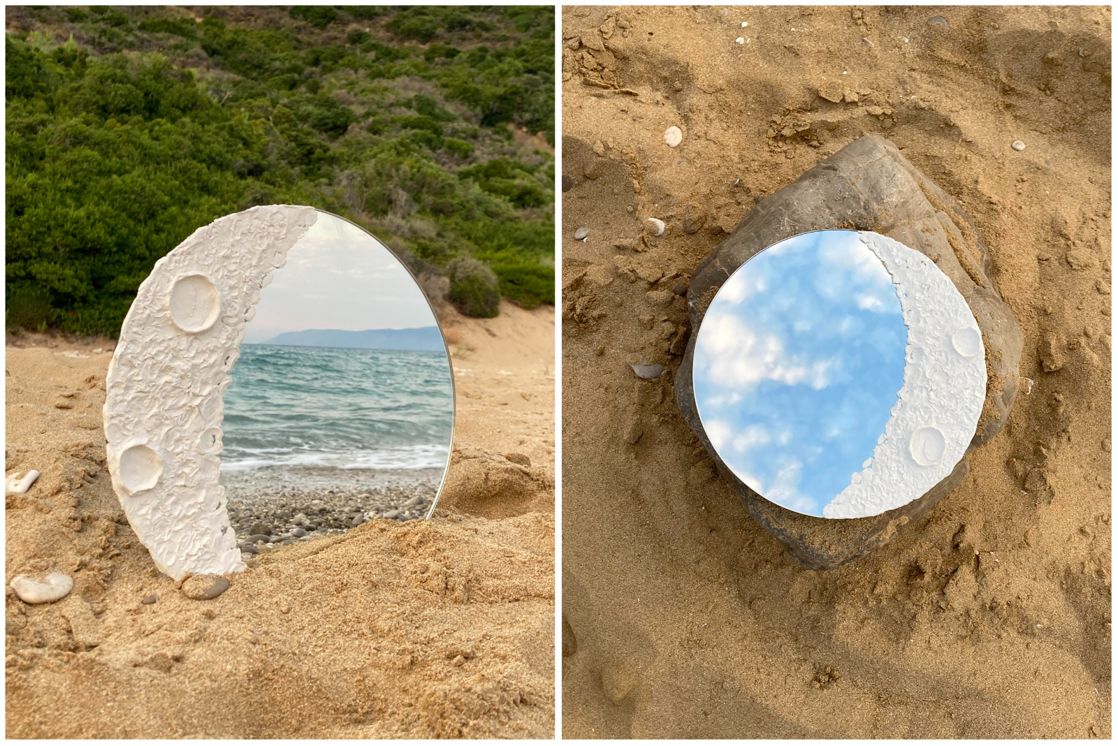 My Moon Mirror: Magična ručno rađena ogledala inspirirana Mjesecom
